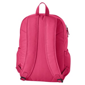 Pink Patterned Backpack Personalized Pink Pretty Pattern Backpack - Back to School - Kids ...