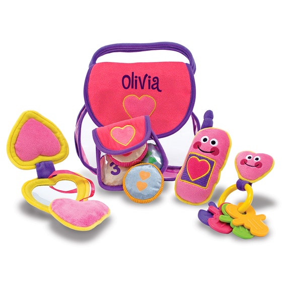 Monedero de juguetes para niñas pequeñas bolso de juego Prentend