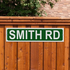Personalized Metal Street Sign - Indoor Outdoor Novelty Sign - Gifts for Him - Gifts For His Garage Or Man Cave - Doom Room Décor