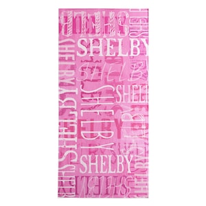 Personalized Signature Style Beach Towel-Customized Towel-For the Beach Lover-For the Pool Lover- Choose From 18 Colors-Available in 2 Sizes image 13