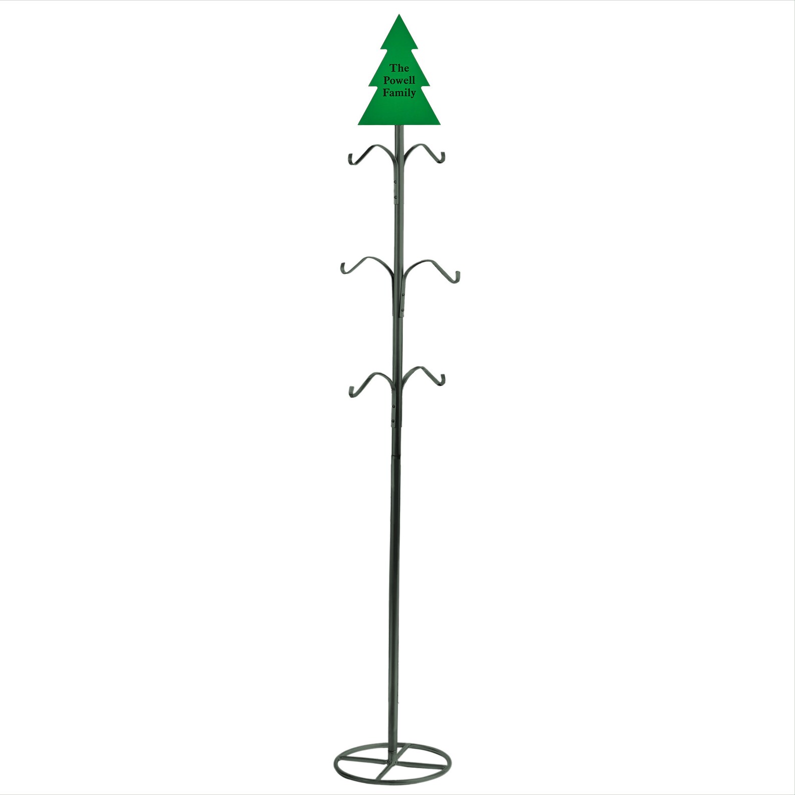 Personalized Metal Stocking Holder Keepsake Holiday Décor Etsy