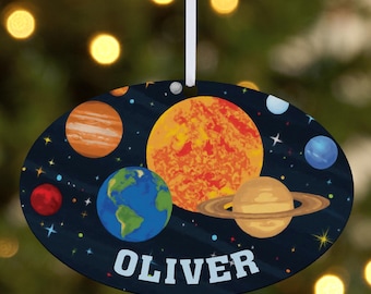 Personalized Out Of This World Christmas Ornament - Space Ornament - Outer Space Ornament - Christmas 2024 Keepsake Ornament