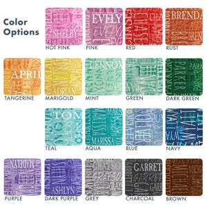 Personalized Signature Style Beach Towel-Customized Towel-For the Beach Lover-For the Pool Lover- Choose From 18 Colors-Available in 2 Sizes image 3