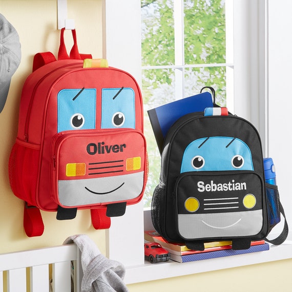 3-piece Personalized Set With Kids Backpack, Custom Lunch