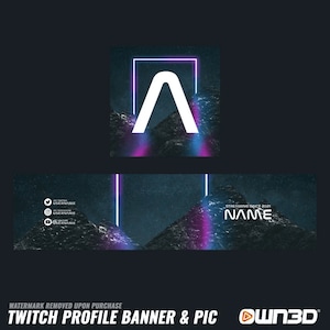 Synthrunner Twitch Banners