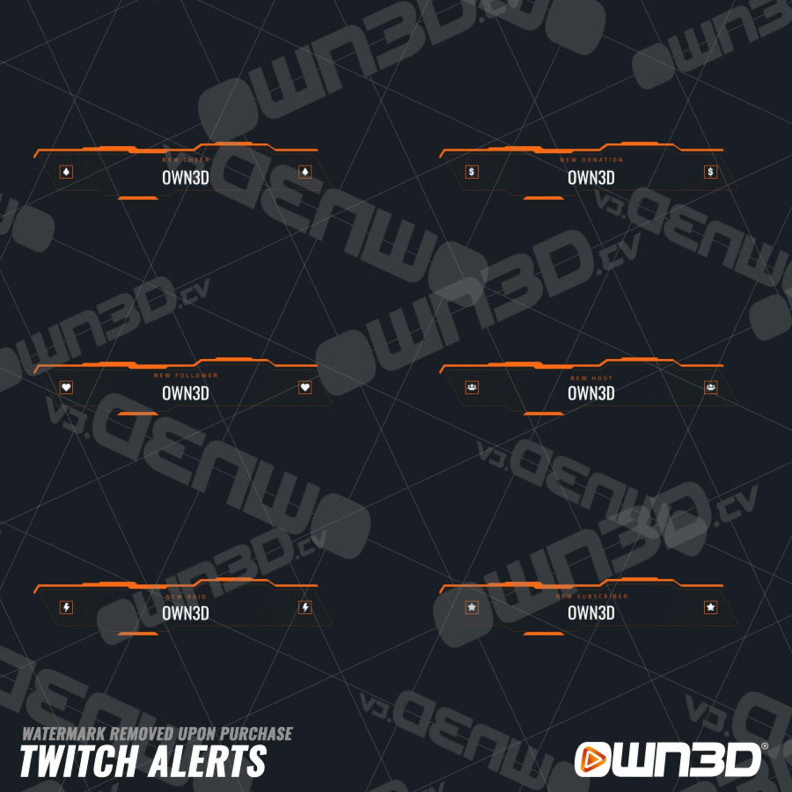 Animated Twitch Overlay Package Division [twitch | Kick | Youtube] - Etsy