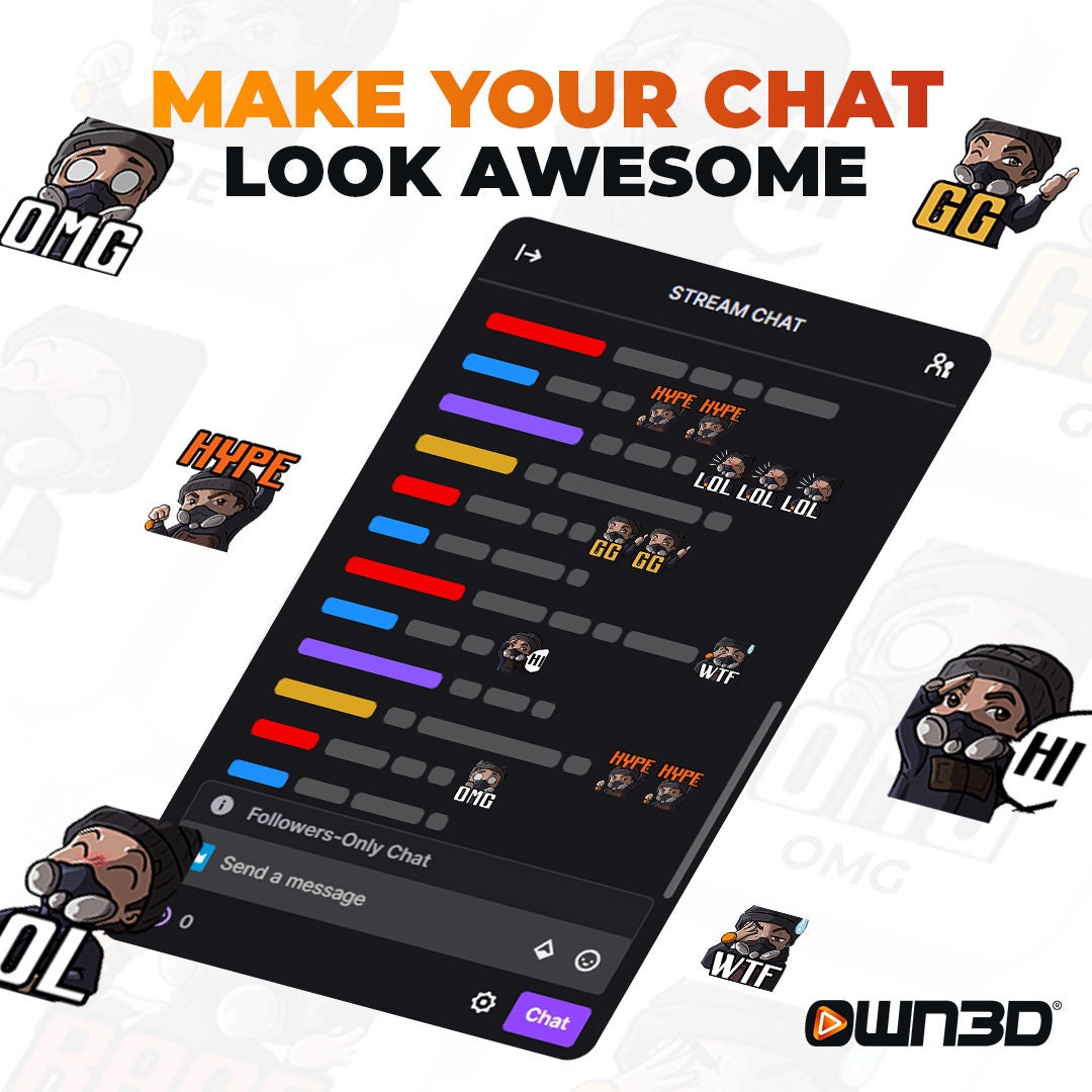 Division 1 Emotes - 8 Pack [twitch | Kick | Youtube | Discord] - Etsy