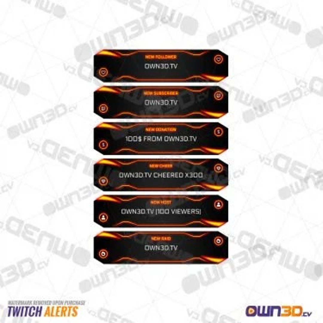 Omega Twitch Alerts - Etsy