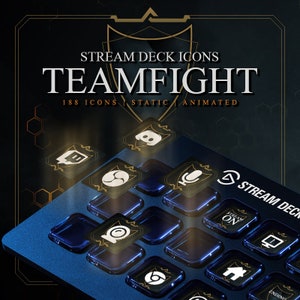 Teamfight Stream Deck Icons