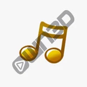 Golden Musical Note Channel Points