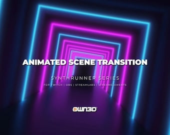 Transiciones de escenas de Twitch de Synthrunner