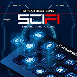 Sci-Fi Stream Deck Icons