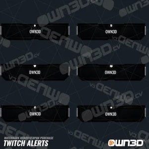 DarkMode Twitch Alerts