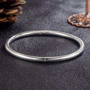 Bracelet en Argent massif 925 Minimaliste chic