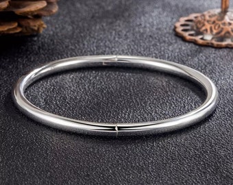 Armband aus massivem Silber 925. Minimalistischer Chic
