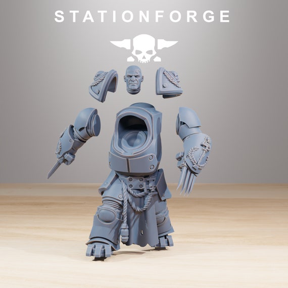 Vanguard Melee Unit - Socratis Stationforge Miniatures - 10