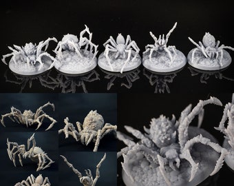 Giant Spider Mines Maznar - Plateau 28mm - Set 28