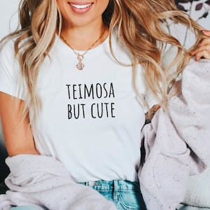 Teimosa But Cute Portuguese Unisex Jersey Tee