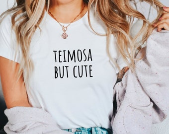 Teimosa But Cute Portuguese Unisex Jersey Tee