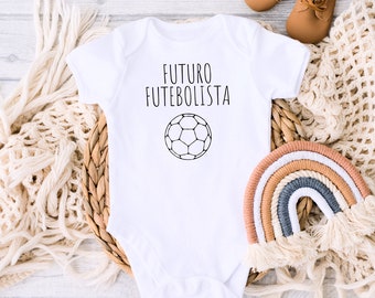 Futuro(a) Futebolista Portuguese Future Soccer Player Baby And Toddler Onesie Bodysuit