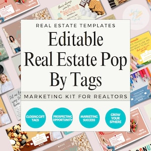 11 tag pop-by di tendenza nel settore immobiliare, bundle di tag pop-by, modelli di tag pop-by personalizzabili, strumento di marketing per agenti immobiliari