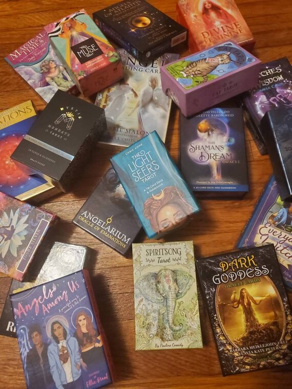 MYSTERY DECK Tarot OR Oracle Deck With Etsy
