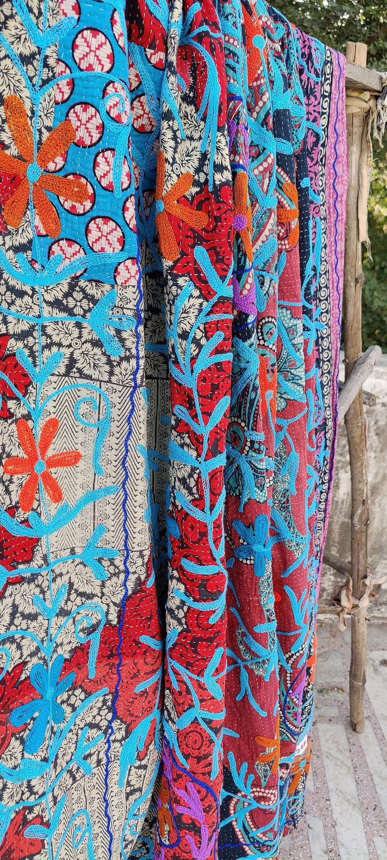 Classic Uzbek Suzani Embroidery Suzani Bedspread Hand - Etsy