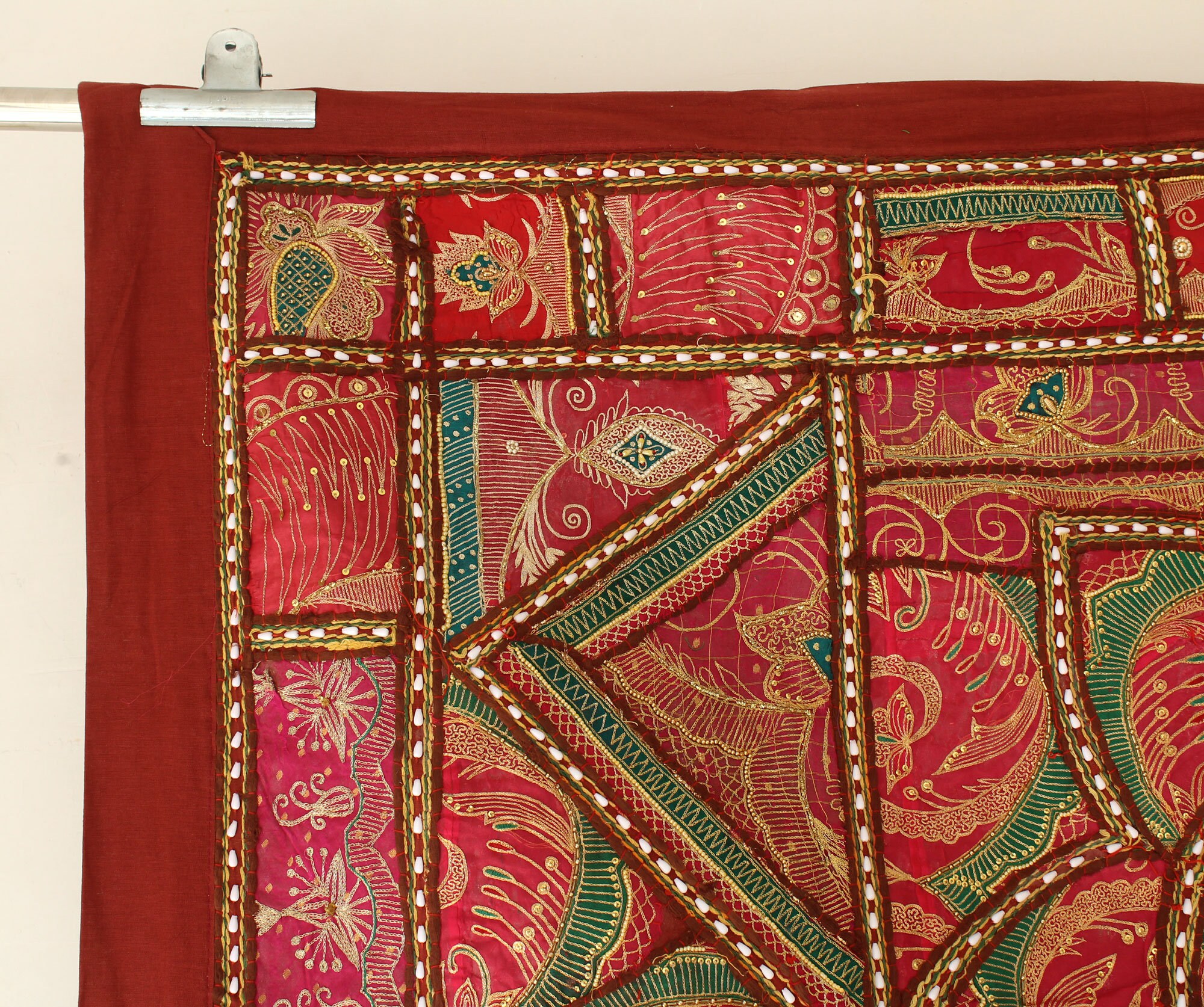 Wall Decor Backdrop Art handmade Wall Hanging Indian Etsy