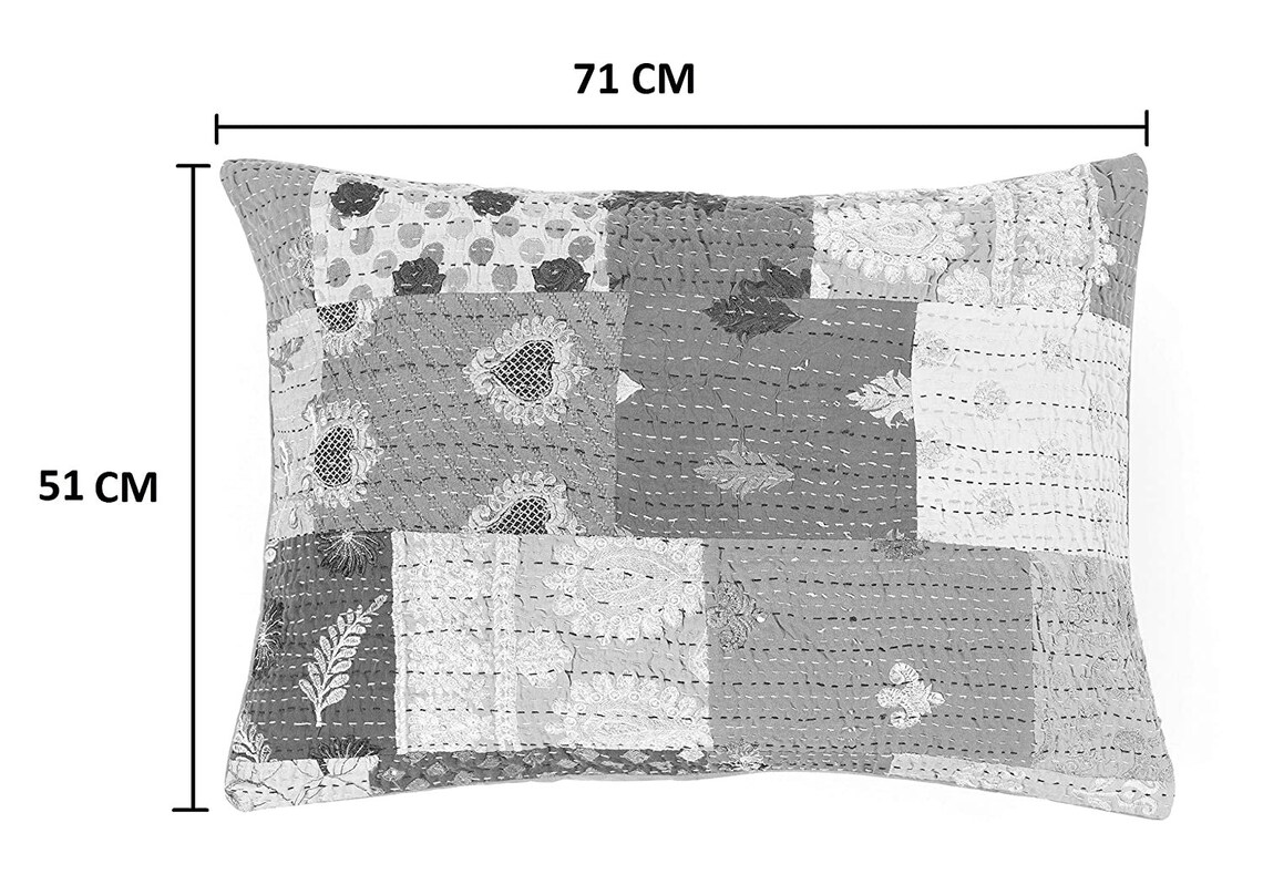 PINK Bohemian 2 Piece Set Embroidered Patchwork Pillows / Boho Etsy