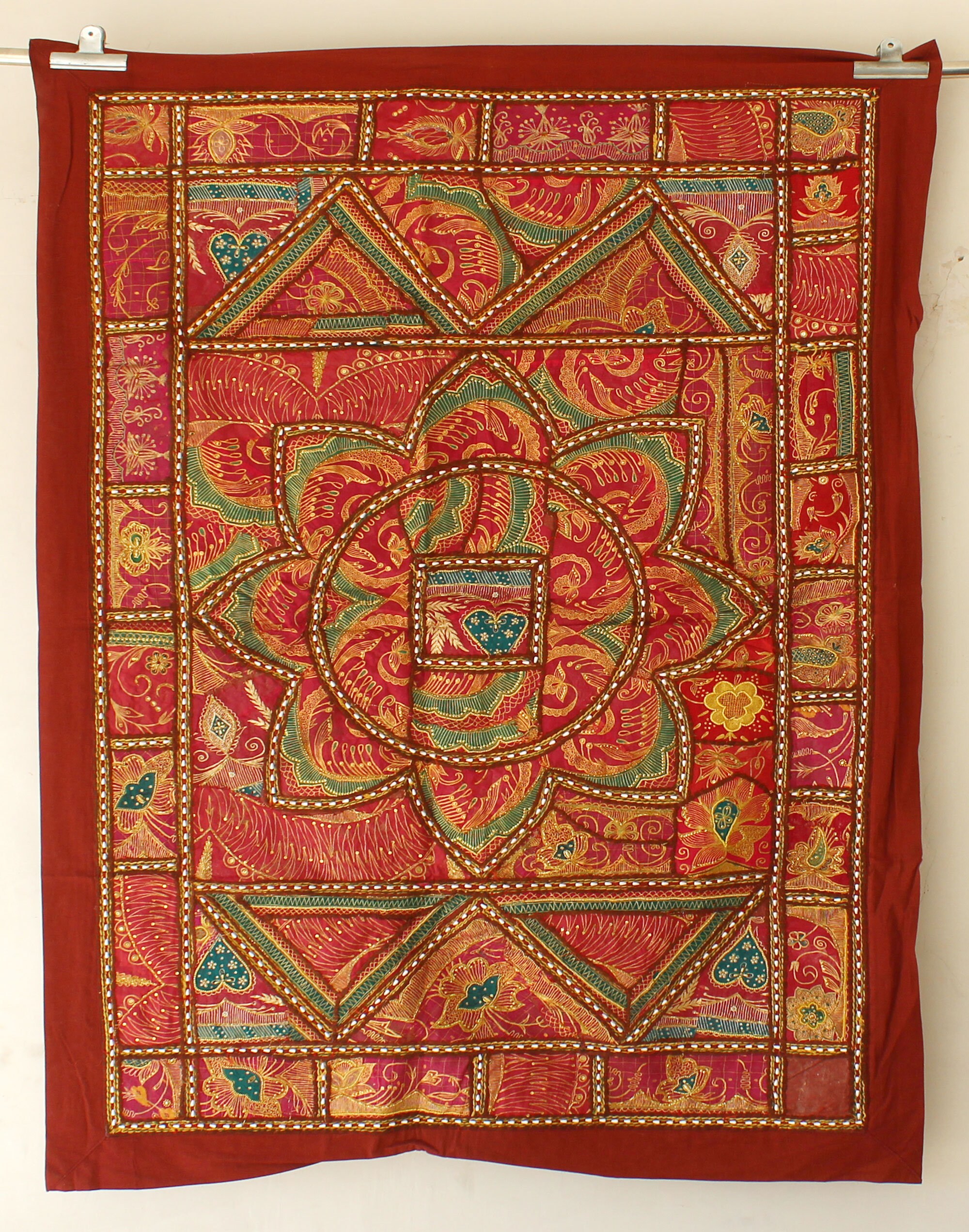 Wall Decor Backdrop Art handmade Wall Hanging Indian Etsy