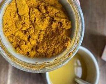 Organic Golden Spice Powder, Special Haldi Powder For Milk, Superior Quality {Certified Product}