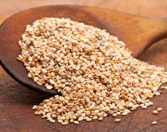 Golden Sesame Seeds, Sesame Seeds, Whole Spice, Superior Quality {Certified Product}