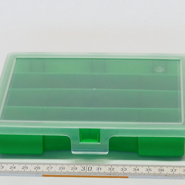 4 x Sortimentskasten Sortierbox Werkzeugorganizer Kleinteile Magazin grün