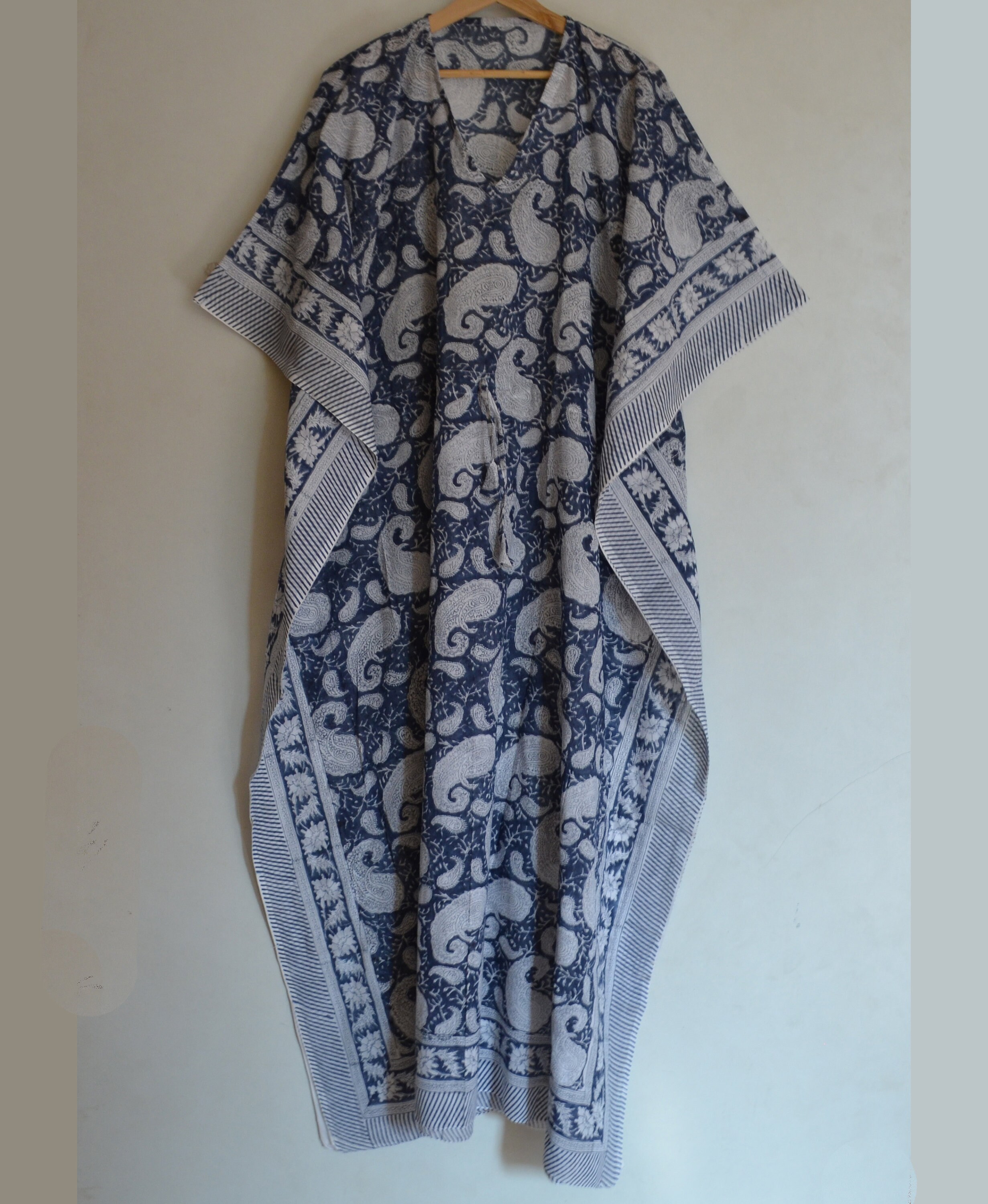Karmen Hand Woodblock Cotton Top