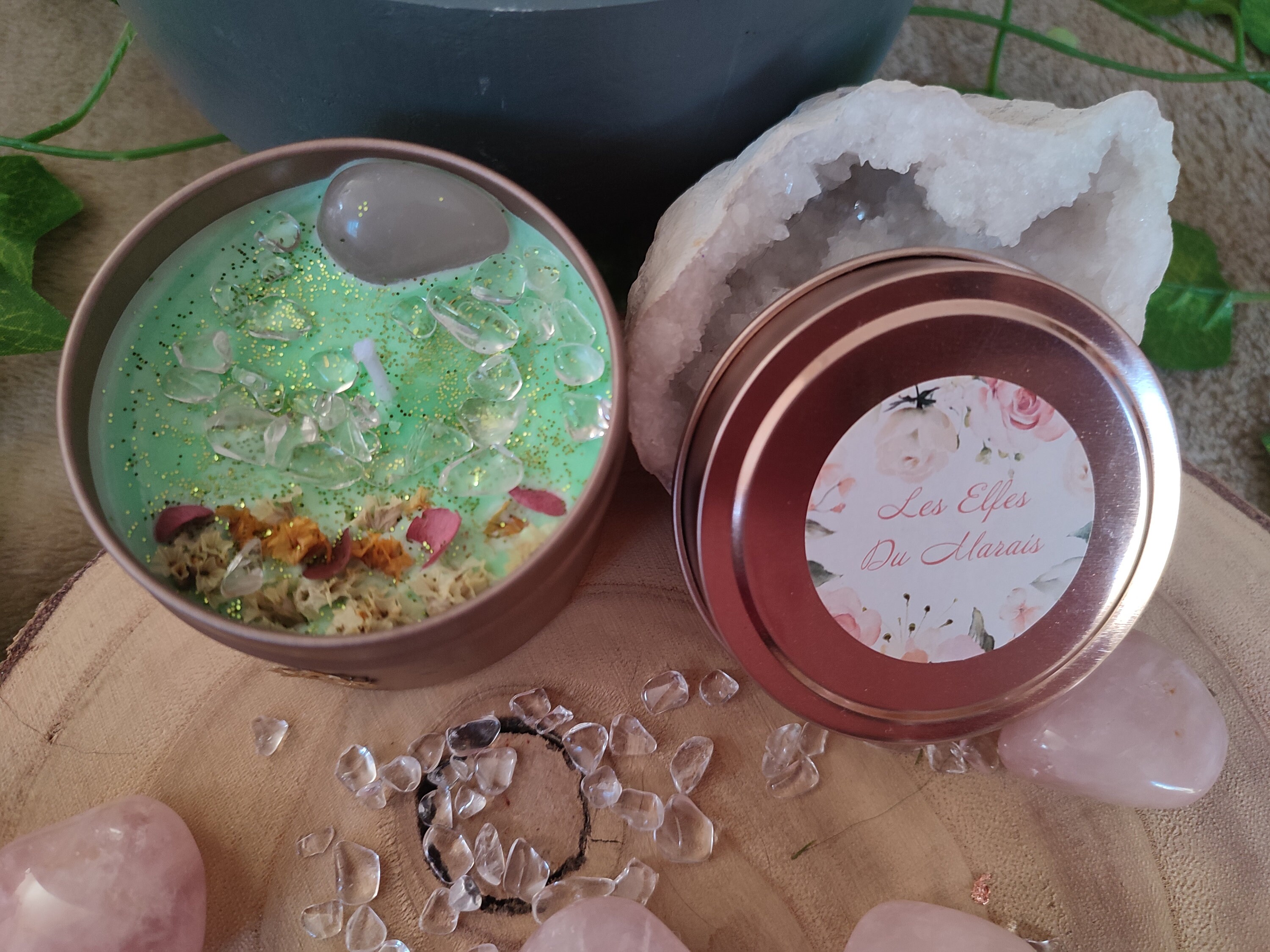 Bougie Thérapeutique Chakra Coeur