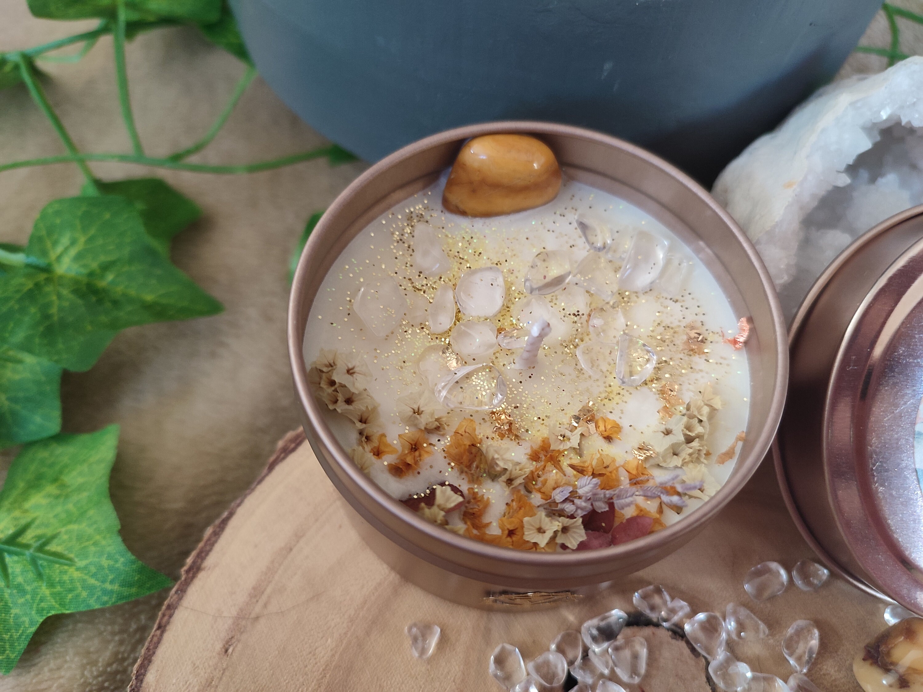 Bougie Thérapeutique Chakra Plexus Solaire