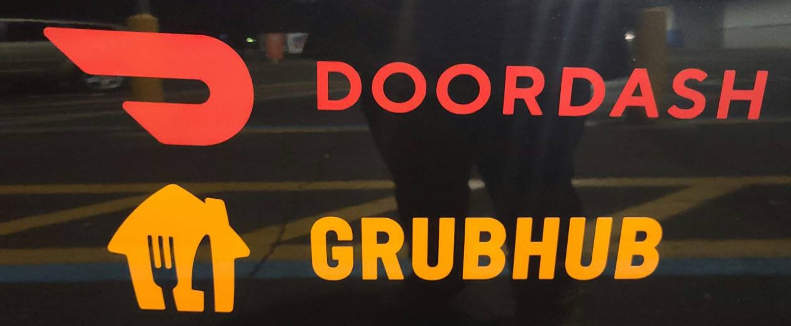 Grubhub Car Decal Etsy