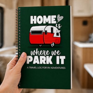 RV Travel Journal & Campground Logbook: Spiral-Bound Planner with Checklists for 52 Trips