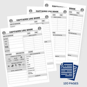 Bookfactory Captains Log Book Boat Log Book Ship S Log | INDIA