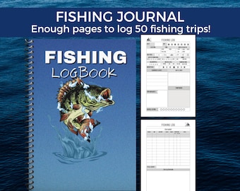 Fishing Logbook Journal: Angler's Record Book with Templates