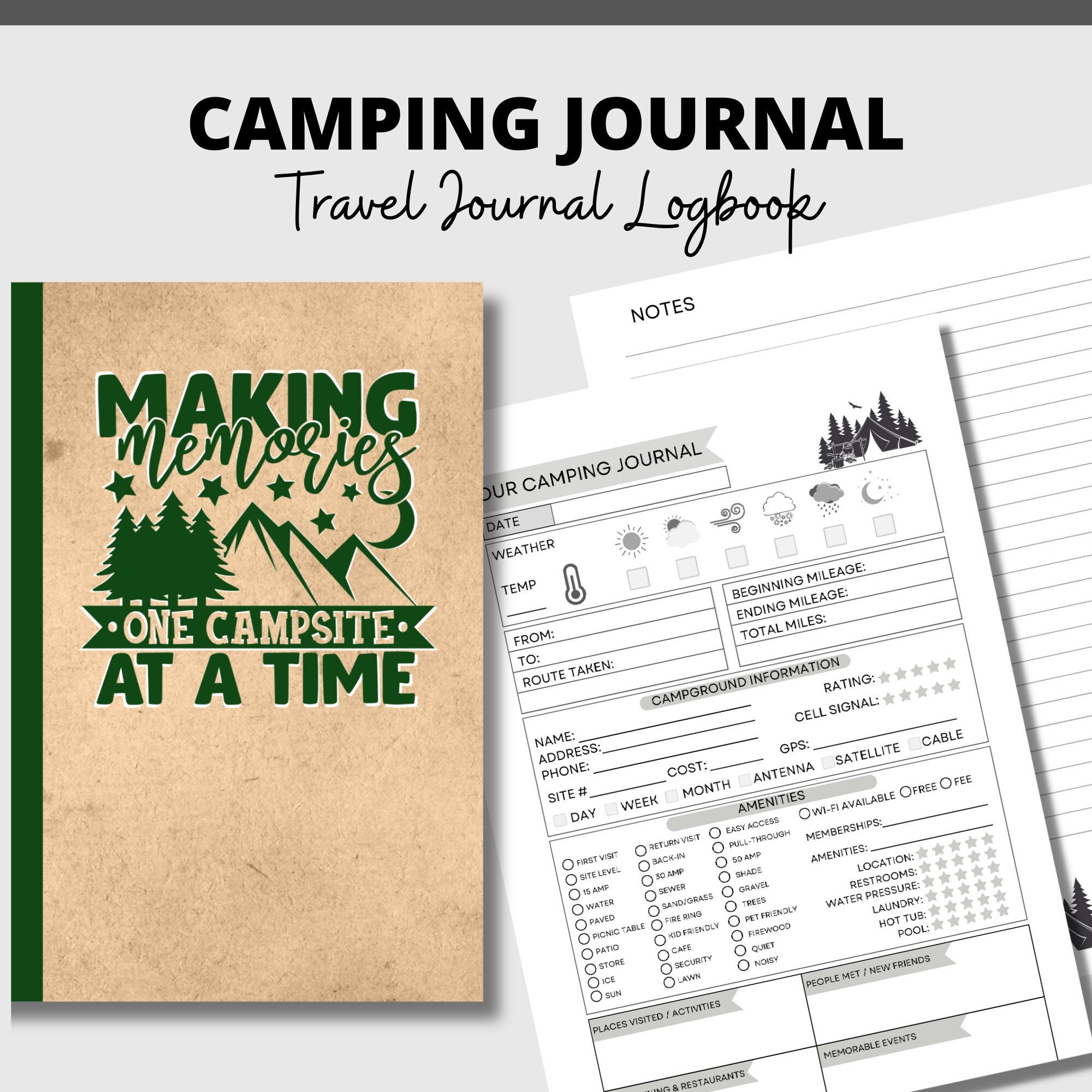 Reading Journal, Softcover Review Reading Log Book, Book Lover