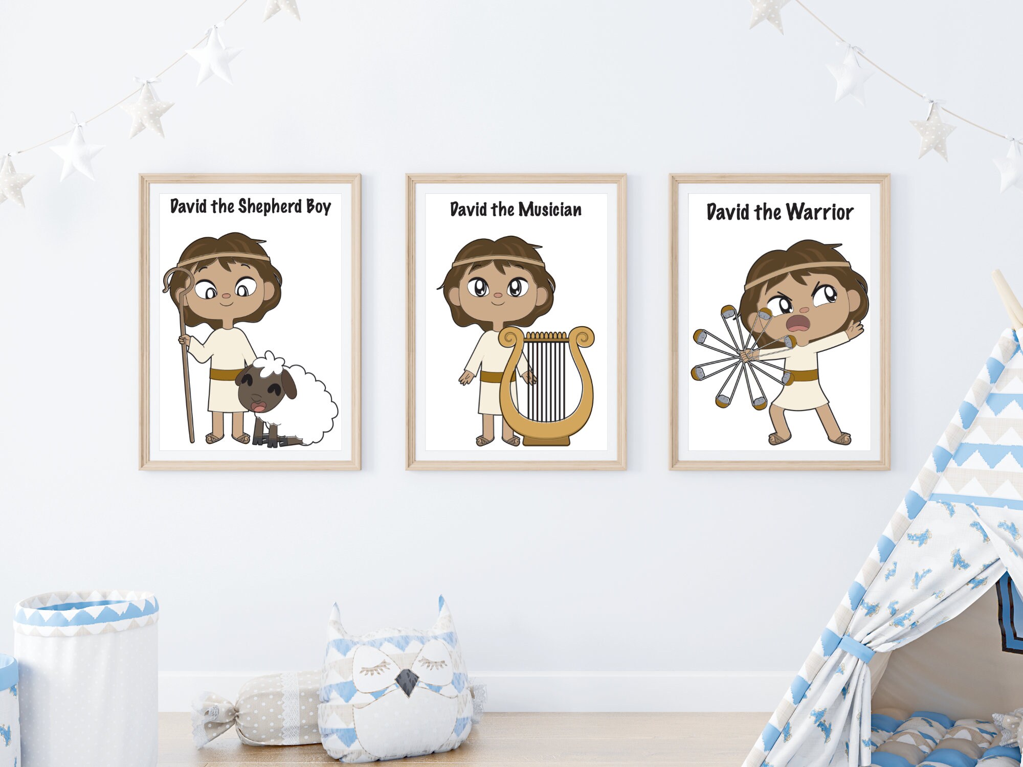 David And Goliath Activities Pack Coloring Sheets Worksheets Booklet