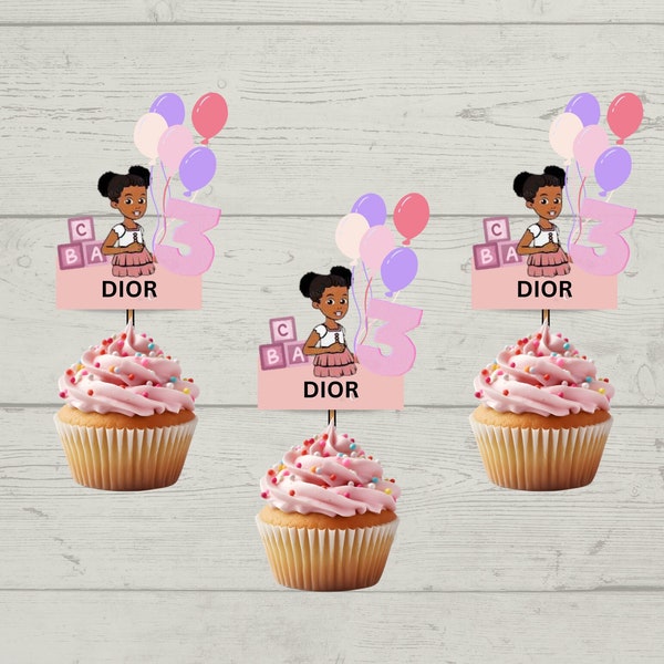 Grace's Corner Cupcake Toppers