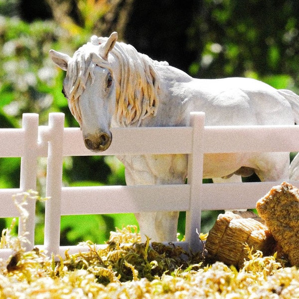 Sculpture cheval polymère