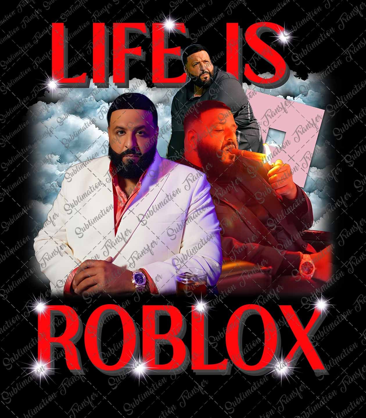DJ Khaled Png Life is Roblox Png DJ Khaled 90s Rap Hip Hop - Etsy