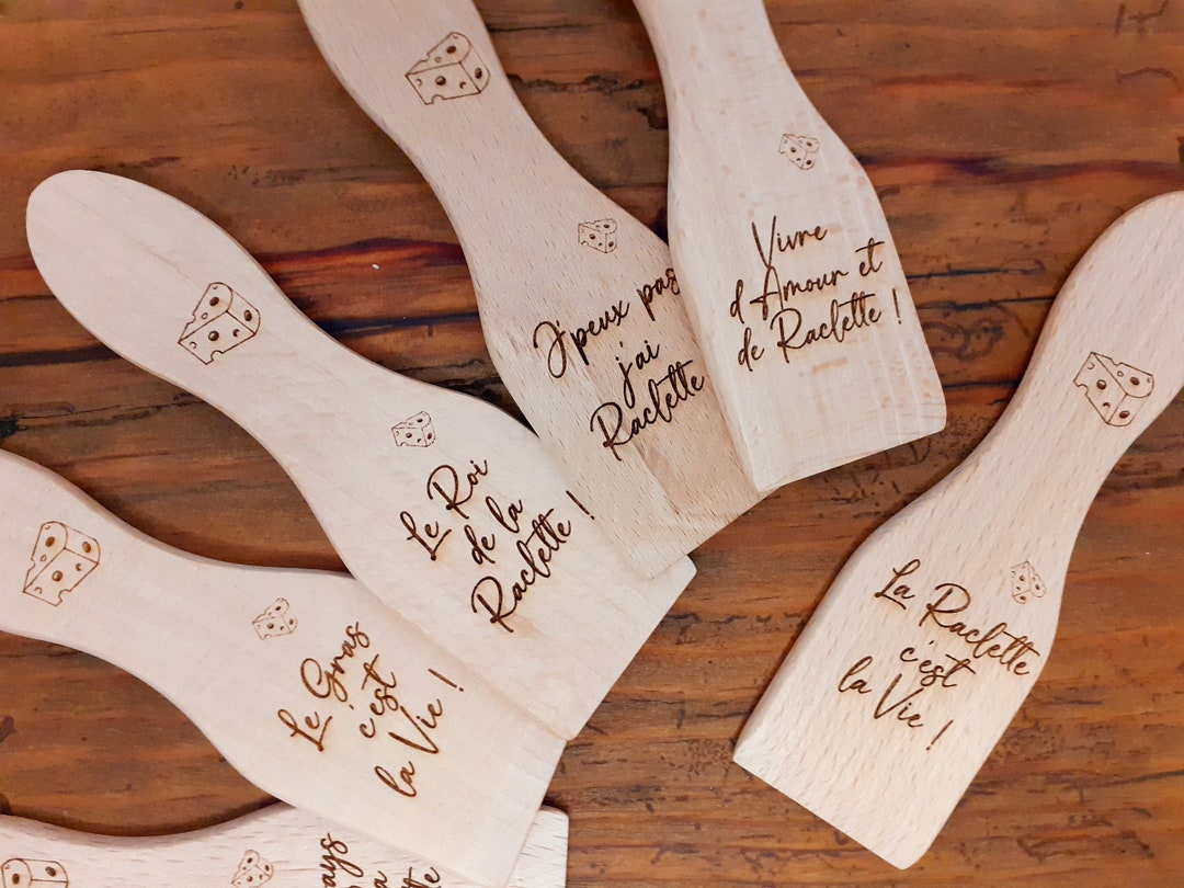 Spatules A Raclette Personnalisées - 12 Modèles Pour Vous Faire Fondre De Plaisir