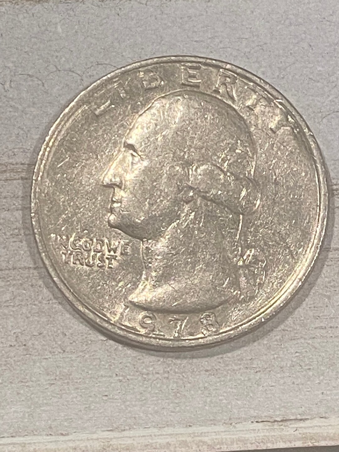 1978 Quarter No Mint Mark - Etsy