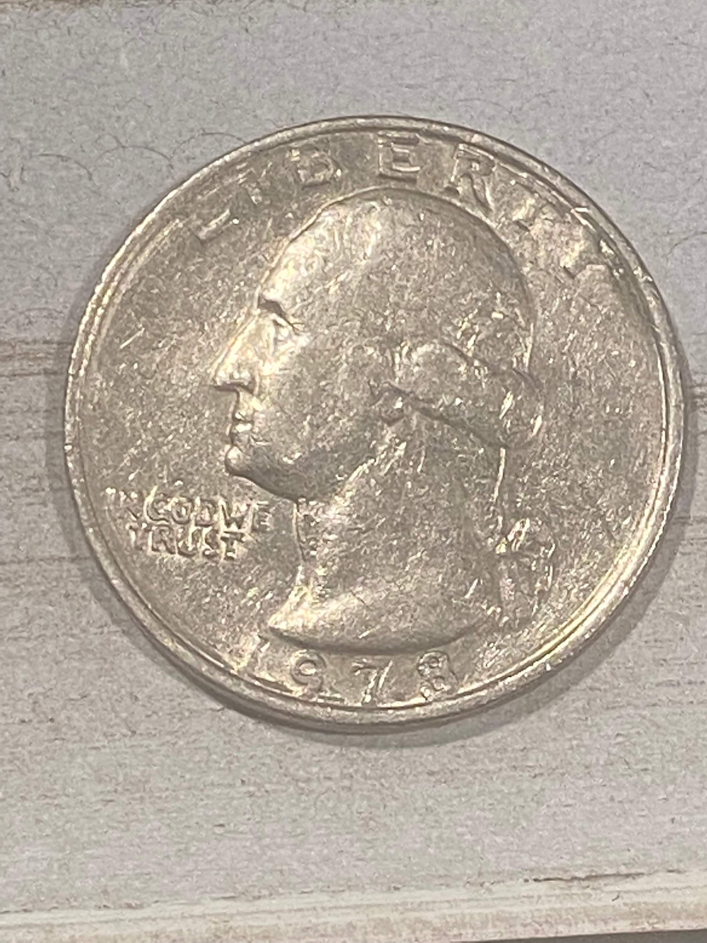 1978 Quarter No Mint Mark - Etsy
