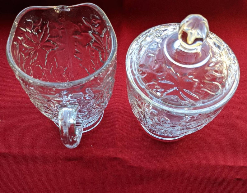 Princess House Crystal, Fantasia Crystal Sugar Creamer Set Etsy