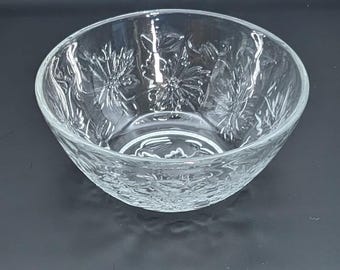 Princess House Fantasia Crystal Serving Bowl/Salad Bowl, Dessert Bowl. ( Sold individually)